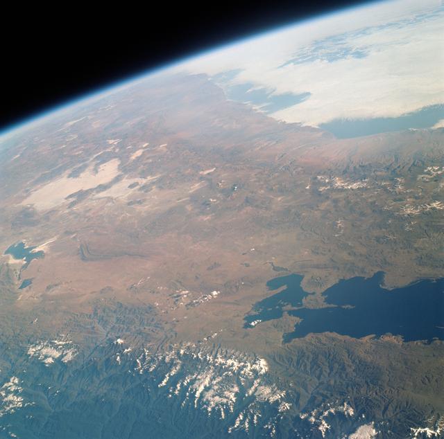 NASA image: EARTH-SKY - GEMINI-TITAN (GT)-9A - AREAS OF PERU, CHILE AND BOLIVIA