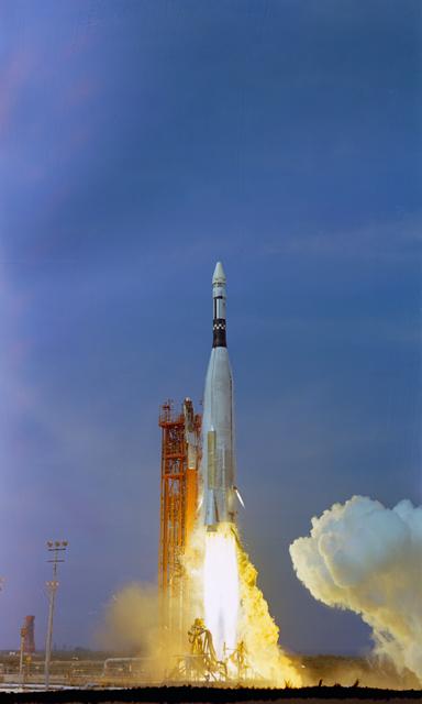 NASA image: GEMINI-TITAN (GT)-10 - LIFTOFF - ATLAS/AGENA - CAPE
