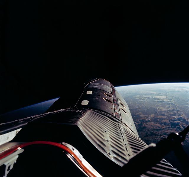 NASA image: Gemini 12 spacecraft seen during EVA