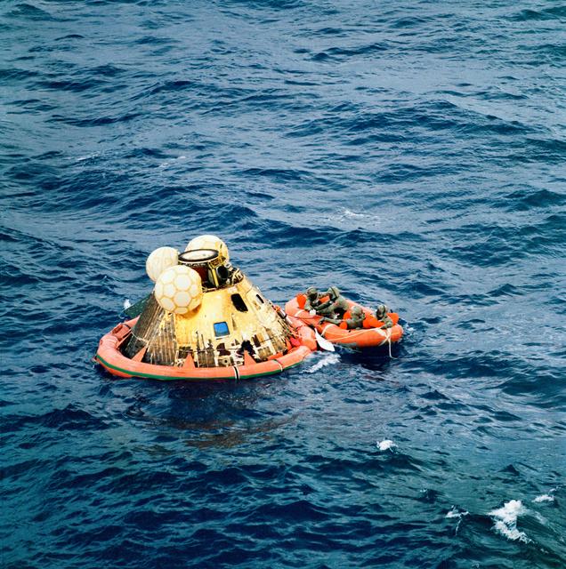 NASA image: Recovery - Apollo 11