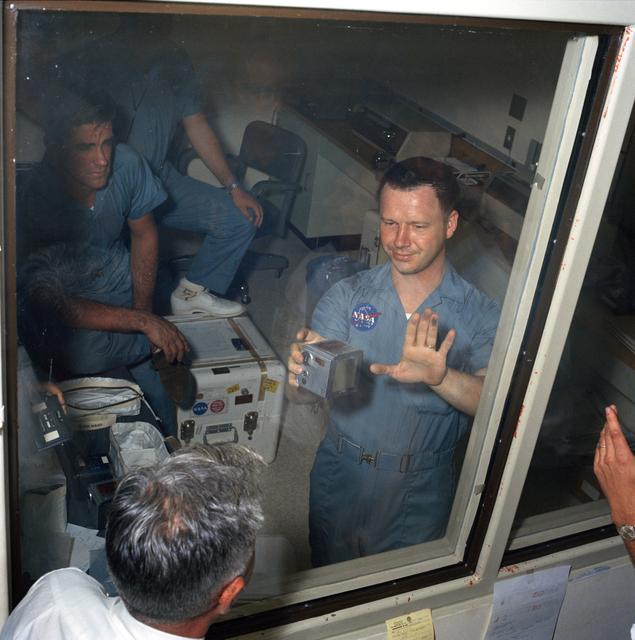 NASA image: Lunar Receiving Laboratory (LRL) - Slezak, Terry - Moon Dust - MSC