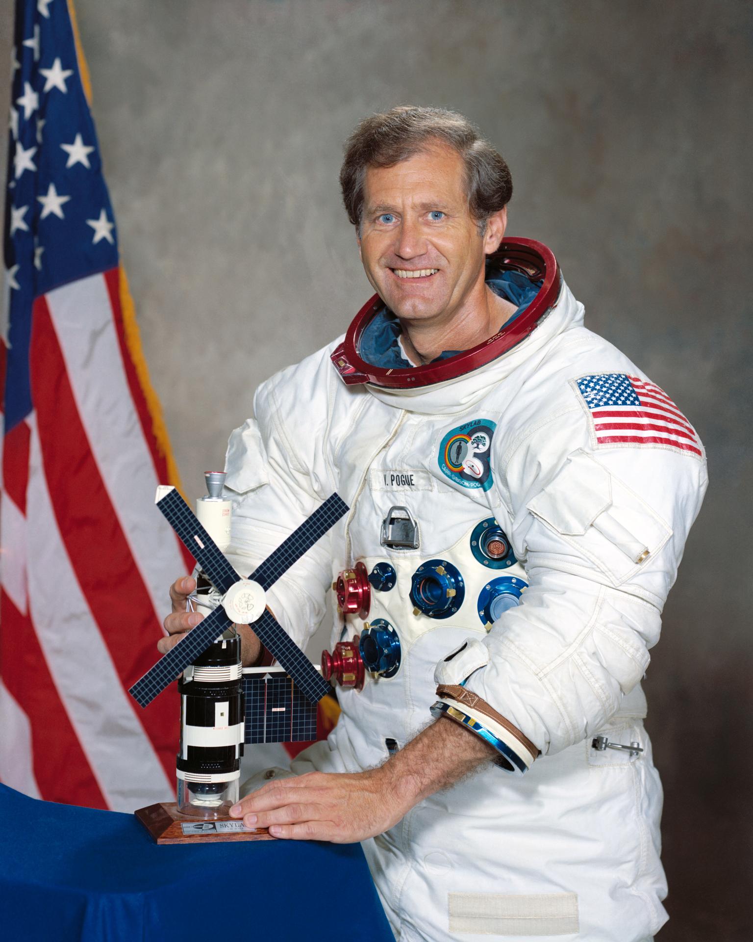 Official astronaut portrait for William Pogue