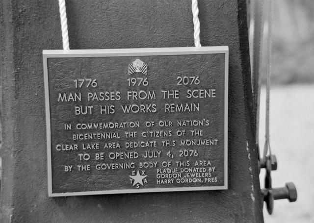 NASA image: DEDICATION - ADMINISTRATION (UNIV. OF HOUSTON) - TX