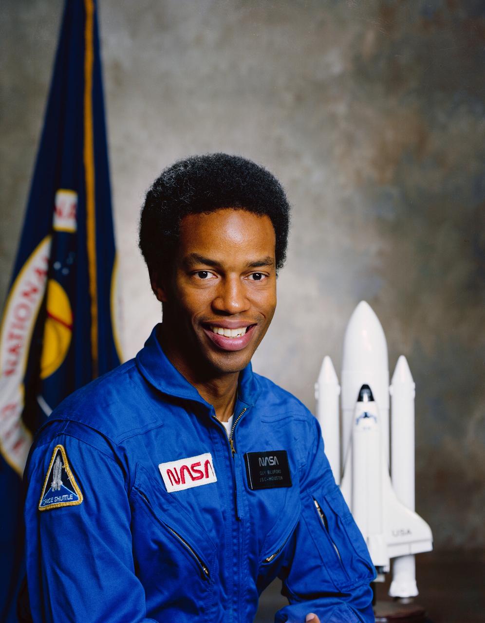 S78-35290 (31 Jan. 1978) --- Astronaut Guion S. Bluford, mission specialist.