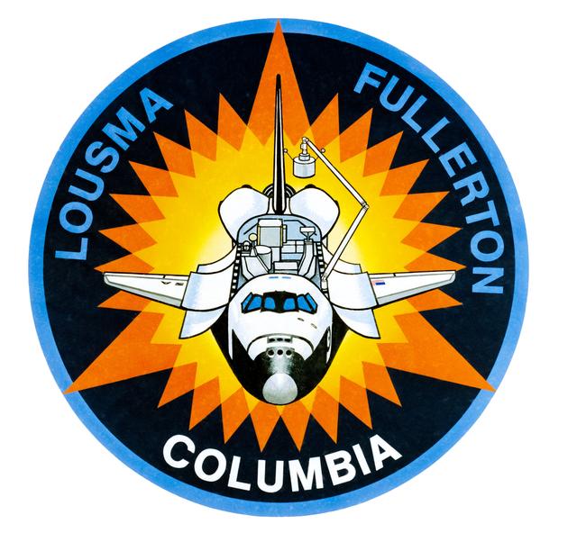 NASA image: Official STS-3 Crew Insignia