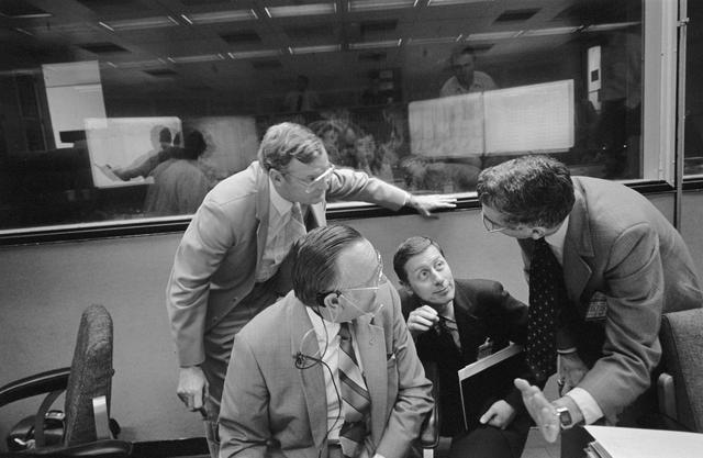 NASA image: STS-3 MISSION OPERATIONS CONTROL ROOM (MOCR) - JSC