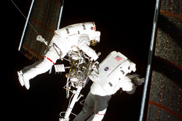 NASA image: EVA 2 activity on Flight Day 5 to service the Hubble Space Telescope