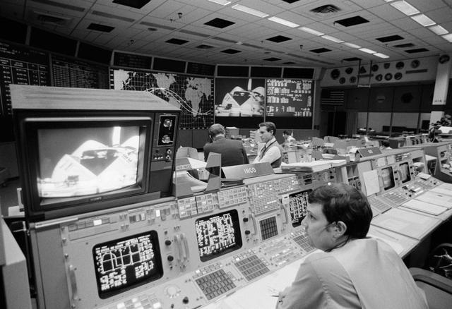 NASA image: Mission Control activities during Day 1 First TV Pass of STS-11