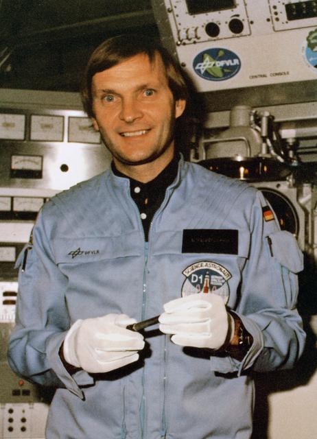 NASA image: Portrait - German Payload Specialist (PS) Ernst Messerschmid