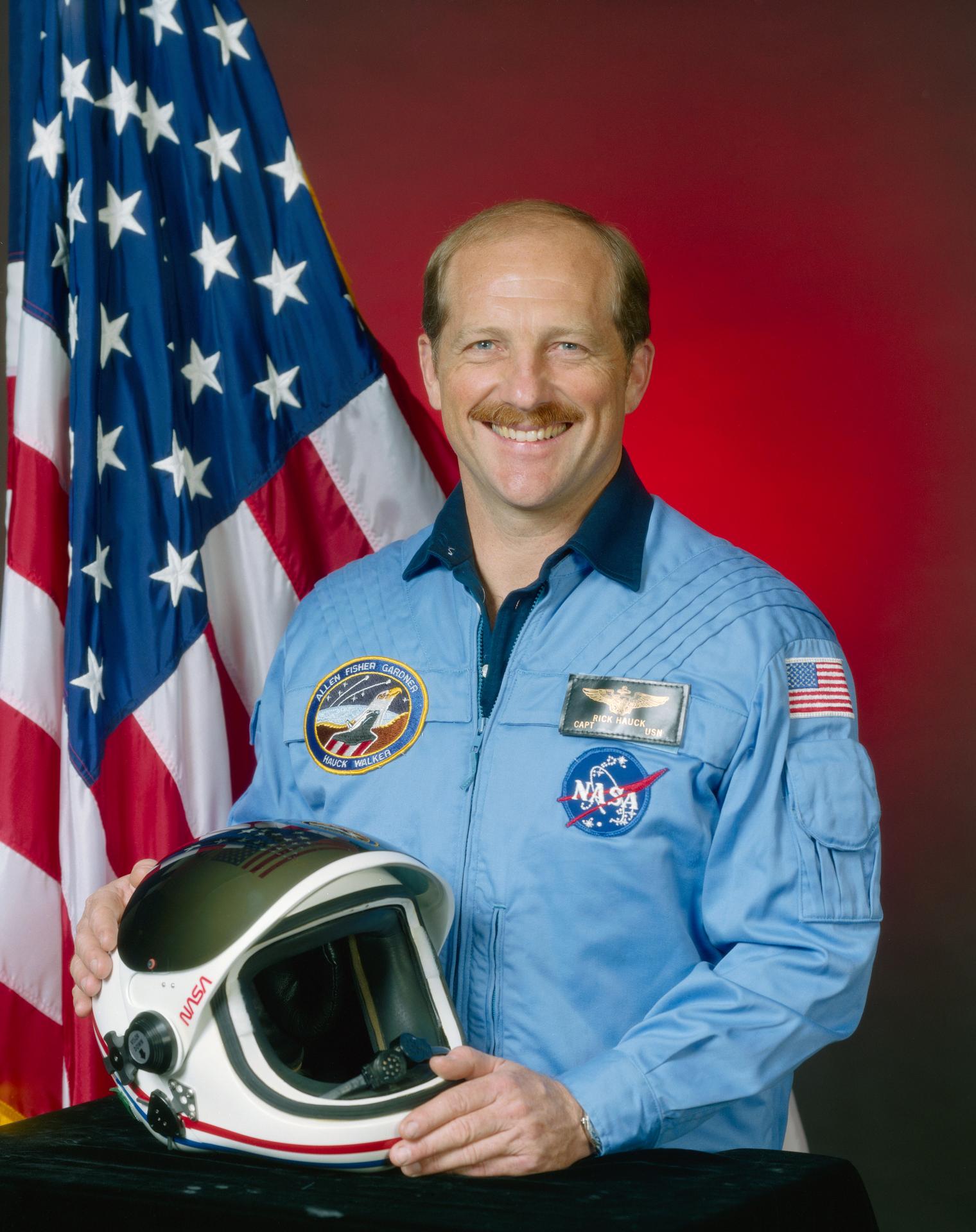 Official astronaut portrait for Frederick Hauck