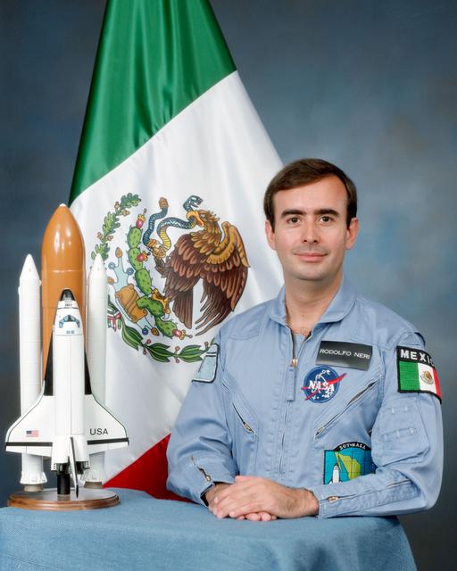 NASA image: Official Portrait - Mexican Payload Specialist (PS) Rodolfo Neri