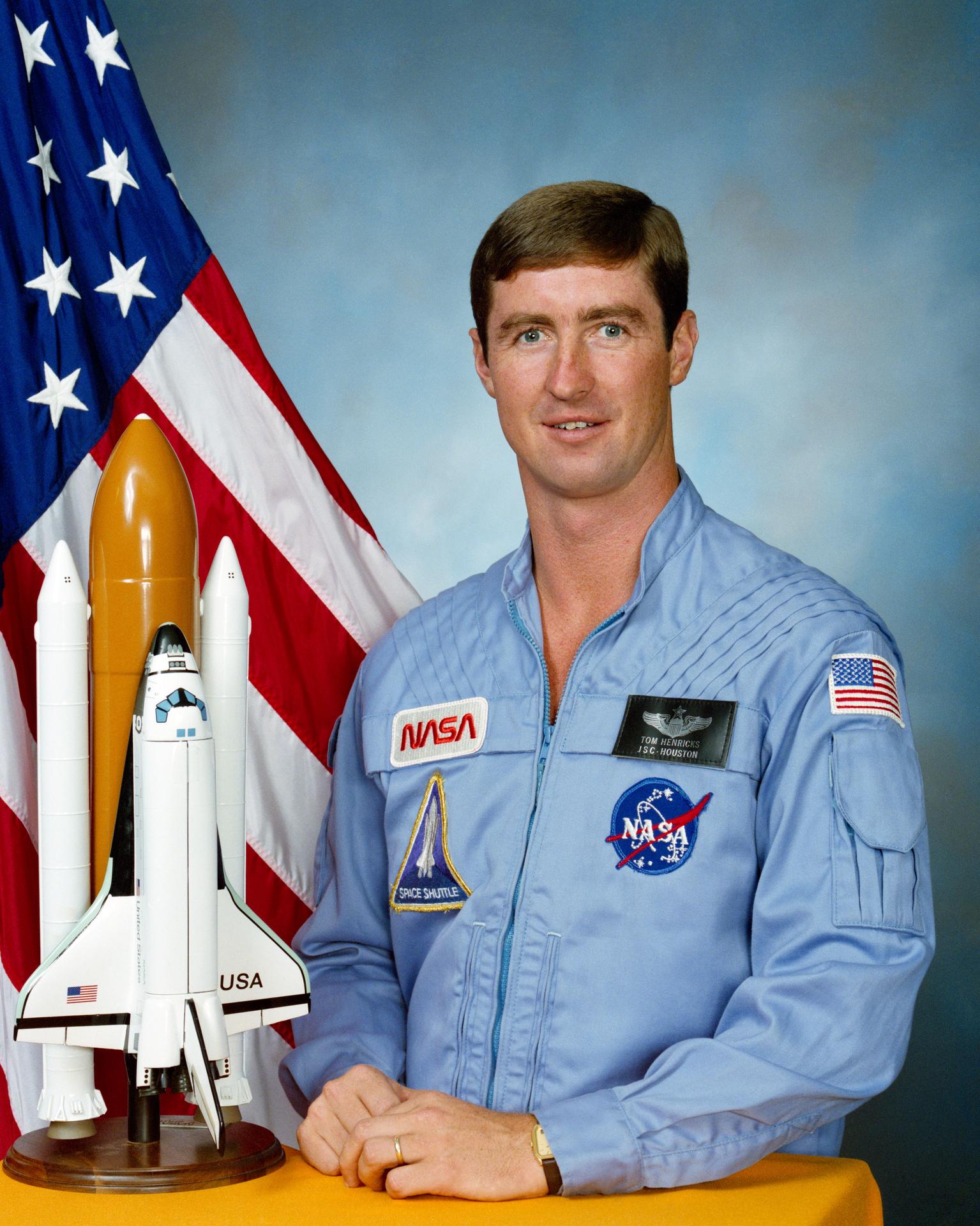 Official astronaut portrait for Terence Henricks