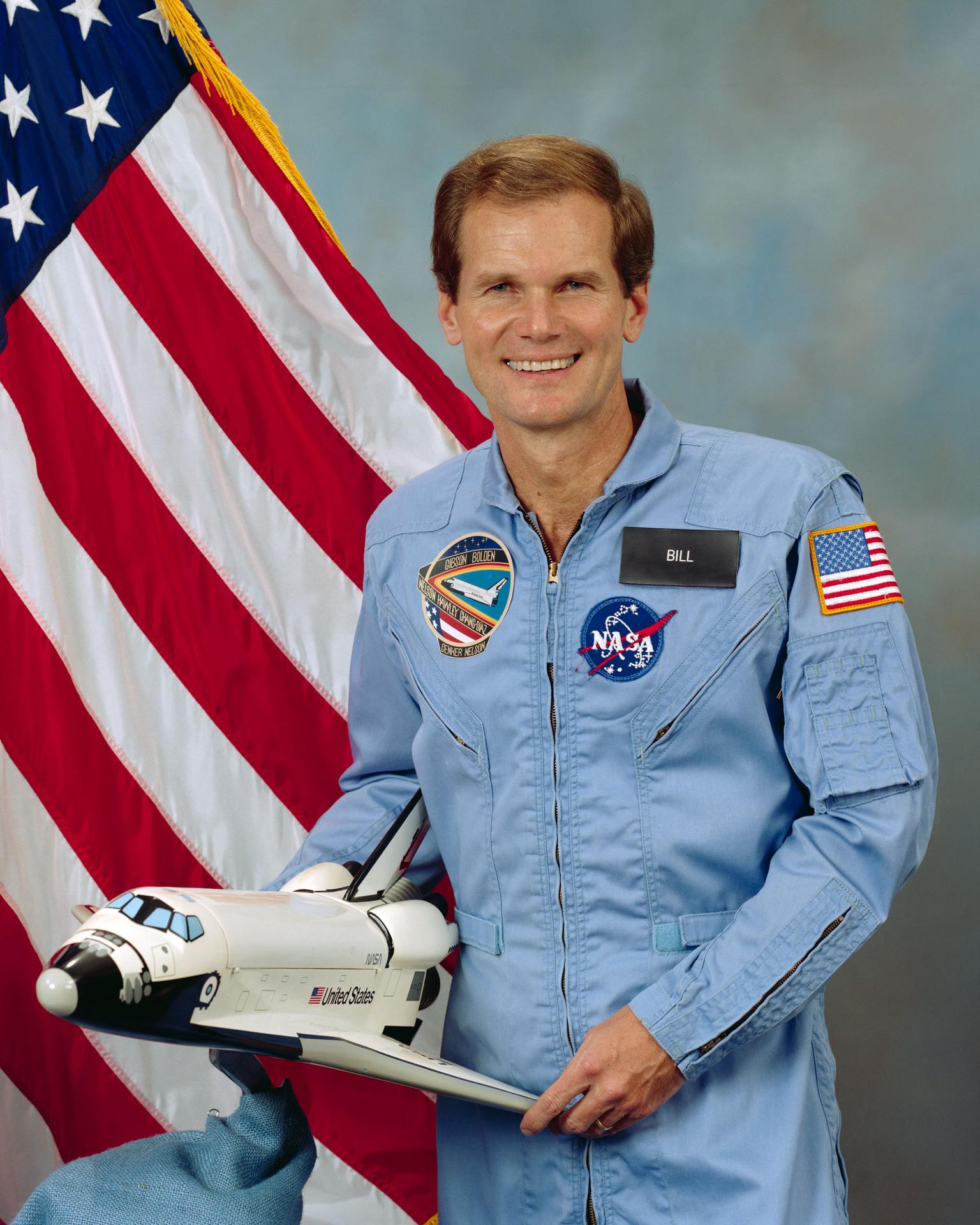 Official astronaut portrait for Bill Nelson