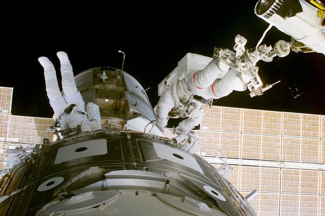 NASA image: View taken during EVA 1