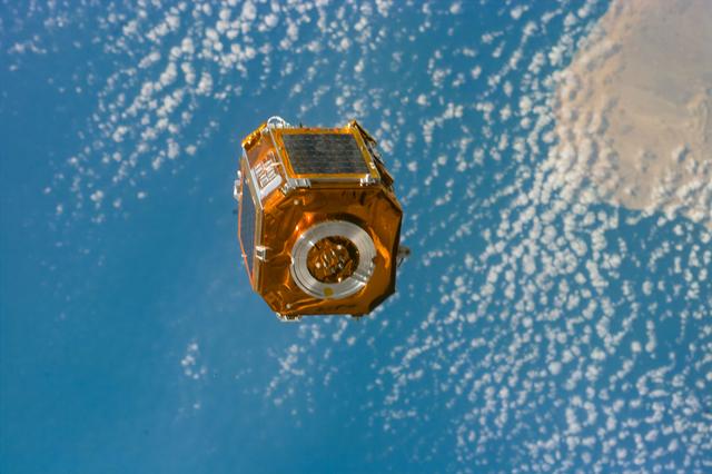 NASA image: SAC-A satellite