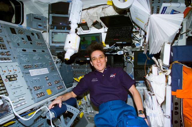 NASA image: Currie on aft flight deck