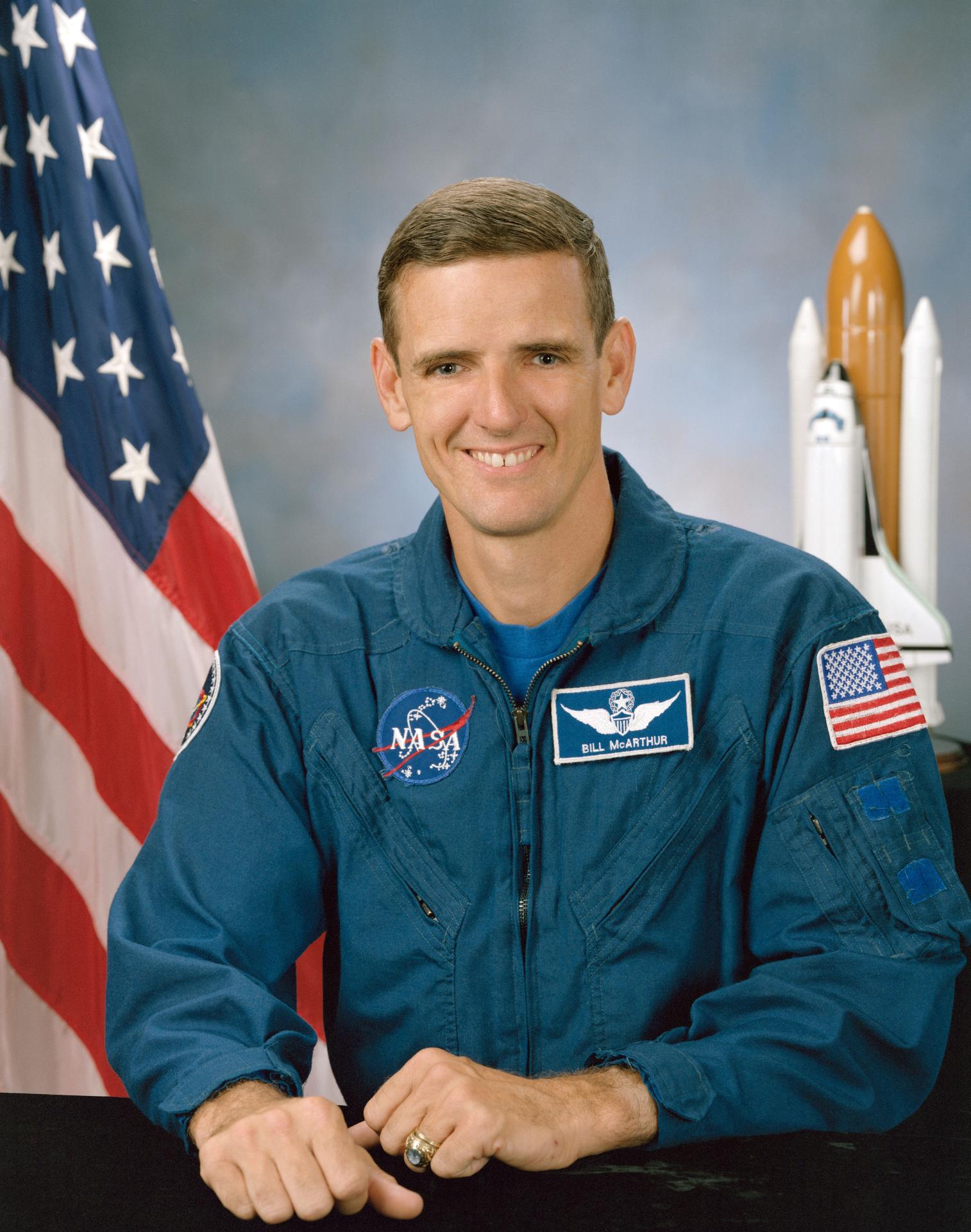 Official astronaut portrait for William McArthur