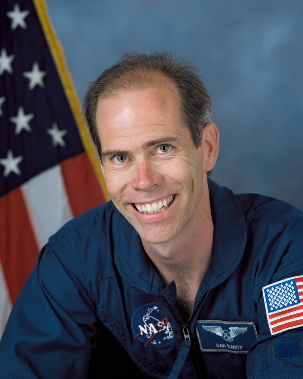 S92-45153 (10 Sept. 1992) --- Astronaut Daniel T. Barry, mission specialist.