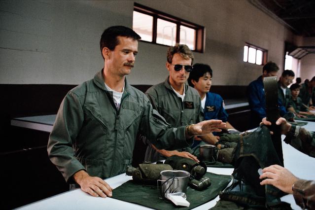 1992 ASCAN wilderness survival training school view