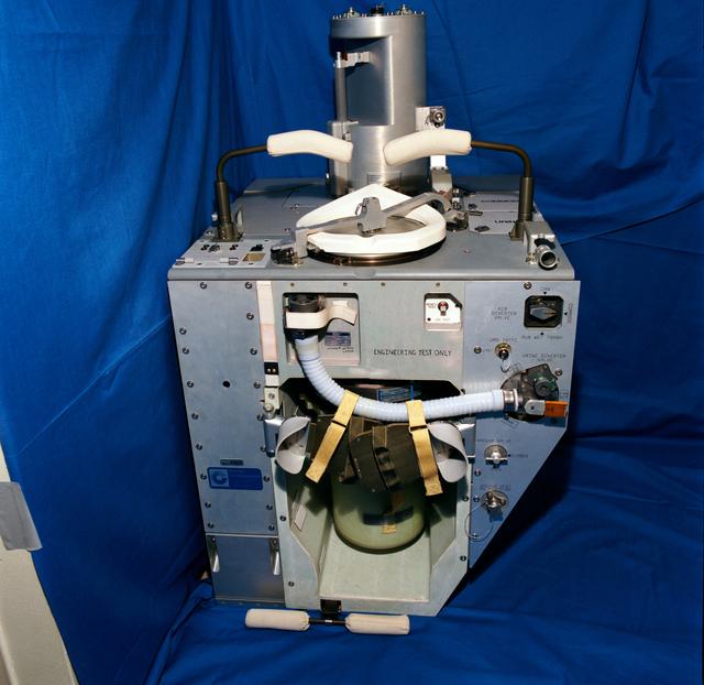 NASA image: Extended Duration Orbiter (EDO) Improved Waste Collection System (IWCS)