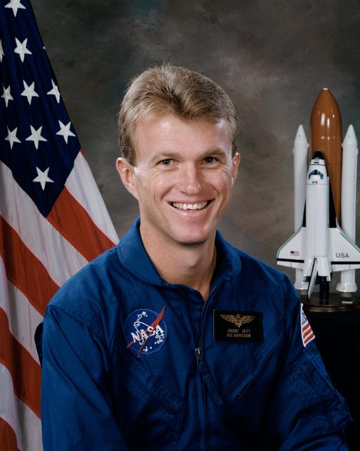 NASA image: Official Portrait of Astronaut Candidate (ASCAN) Brent W. Jett, Jr. in