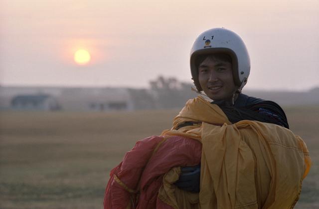STS-72 Mission Specialist Koichi Wakata during ASCAN training