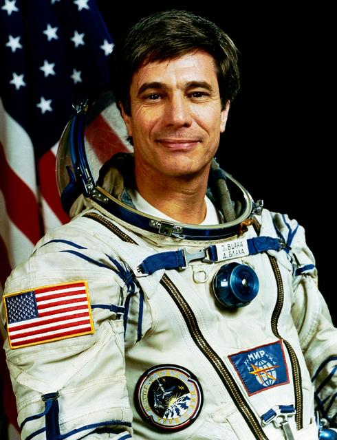 NASA image: Mir 21 and 22 cosmonauts and astronauts portraits and Russian training views