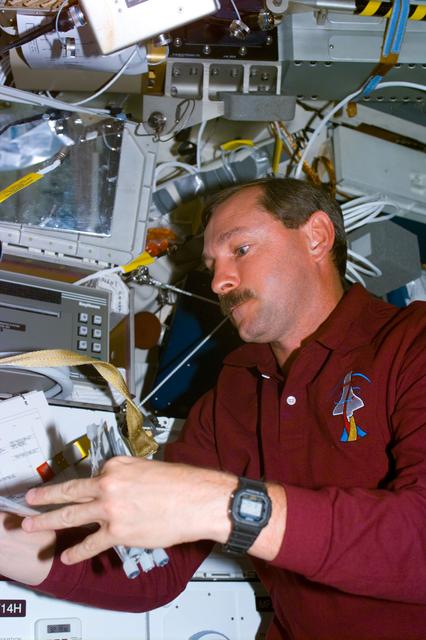 NASA image: Brown on middeck