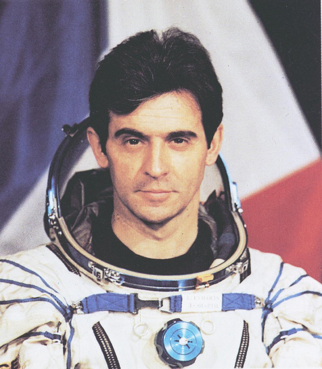 S96-13559 --- Leopold Eyharts represents France's space agency (CNES) as a member of the Mir-25 crew.