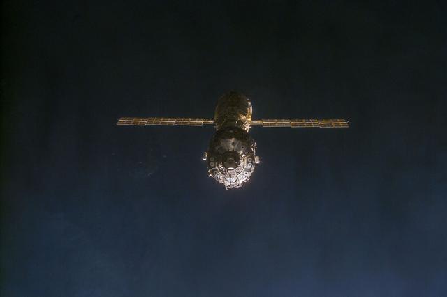 NASA image: View of the approach of the International Space Station