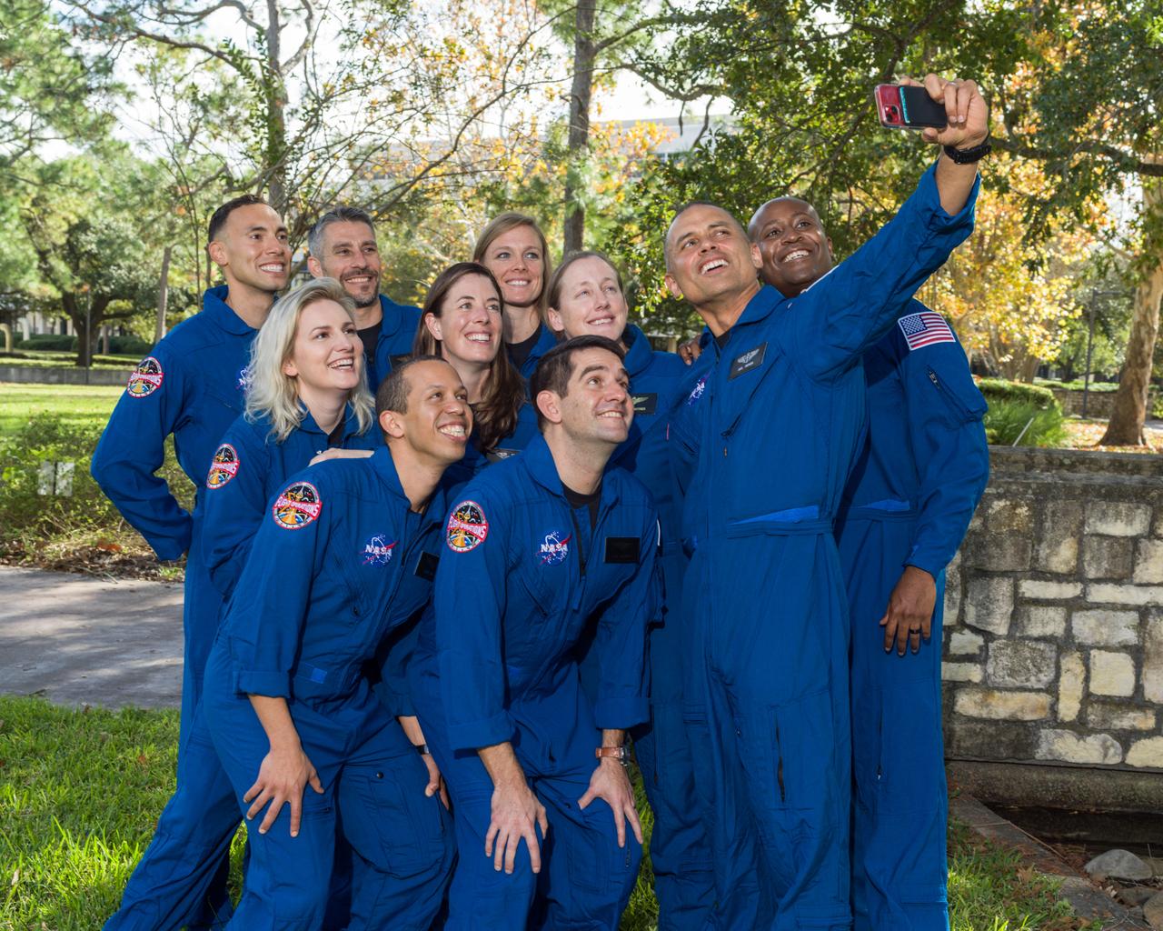 Astronaut Candidate Class of 2021. Photo Date: December 3, 2021. Location: JSC Mall. Photographer: Robert Markowitz