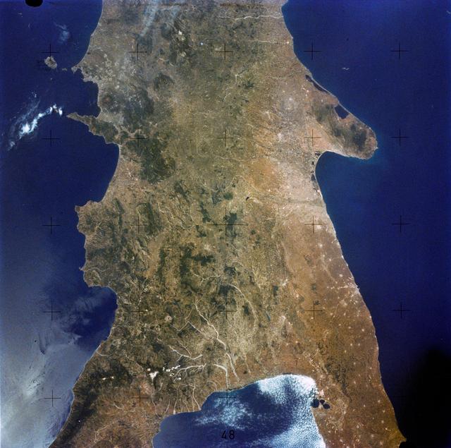 NASA image: Southern Italy