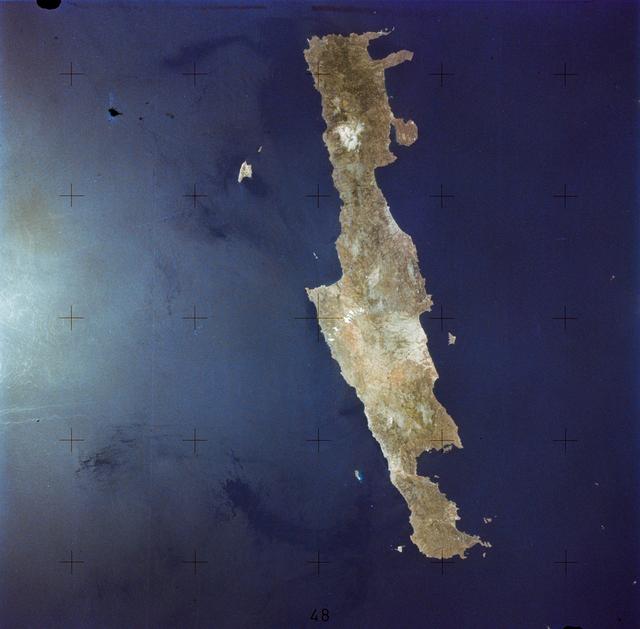 NASA image: Entire Island of Crete