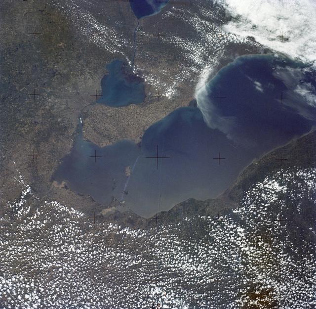 NASA image: Detroit, MI, Toledo, OH and Lake Erie