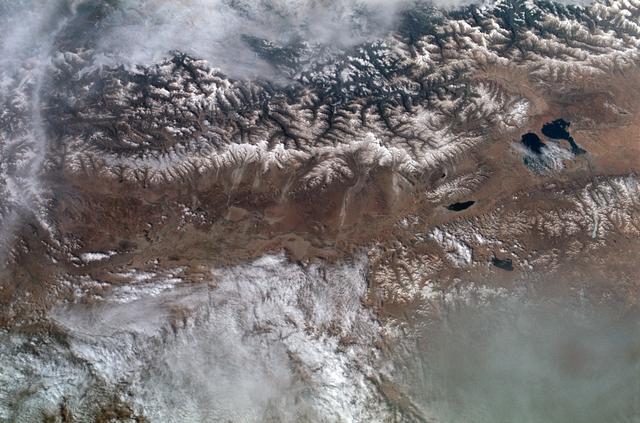 NASA image: Himalayan Mountain Range, India/Tibet