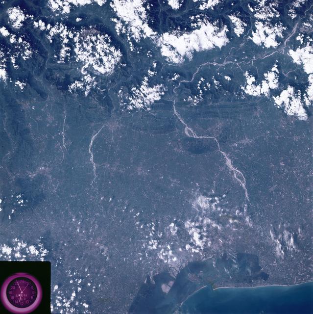 NASA image: View of northeastern Italy including Venice