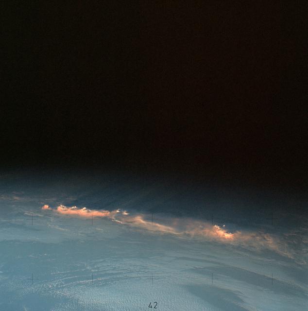 NASA image: Clouds near New Zealand photographed from Skylab space station