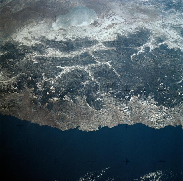 NASA image: View of USSR, Siberia, Ozero, Kanka, Ussiriysk, Sea of Japan and Kavalerovo