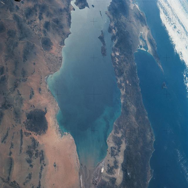 NASA image: Northwestern Mexico as photographed from Skylab
