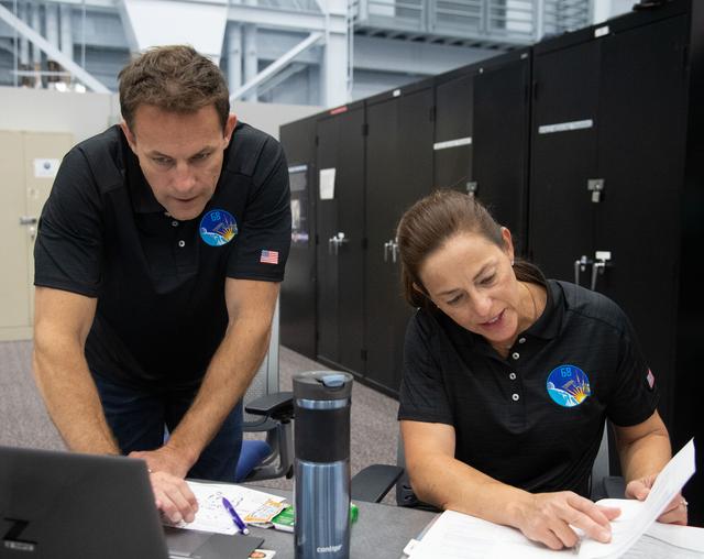 NASA image: Space Vehicle Mockup Facility training