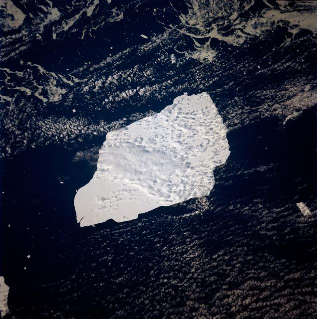 NASA image: Large Tabular Iceberg, South Atlantic Ocean