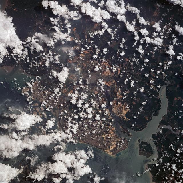 NASA image: Singapore, Malaysia