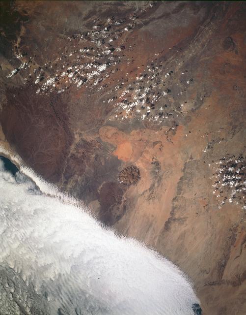 NASA image: Brandburg Prominance, Namibia, Africa