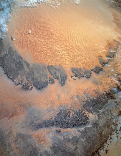 NASA image: Murzuk Sand Sea, Sahara Desert, Libya, Africa