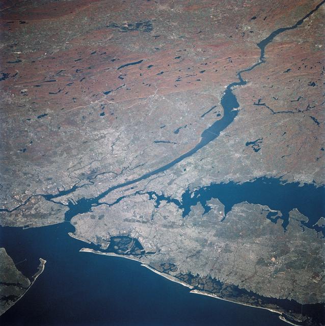 NASA image: New York and New Jersey as seen from STS-58