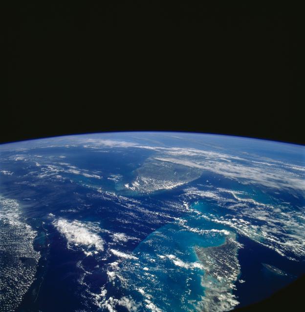 NASA image: Florida and the Bahamas as seen from STS-58