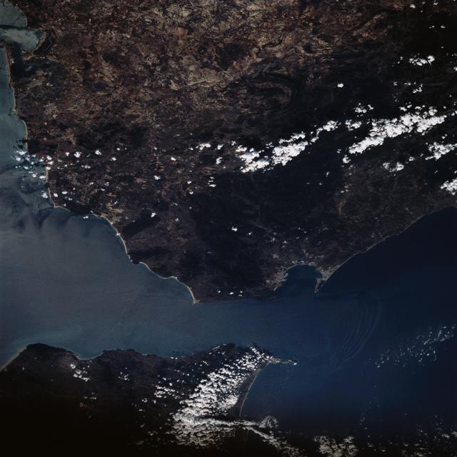 NASA image: Strait of Gibraltar as seen from STS-58