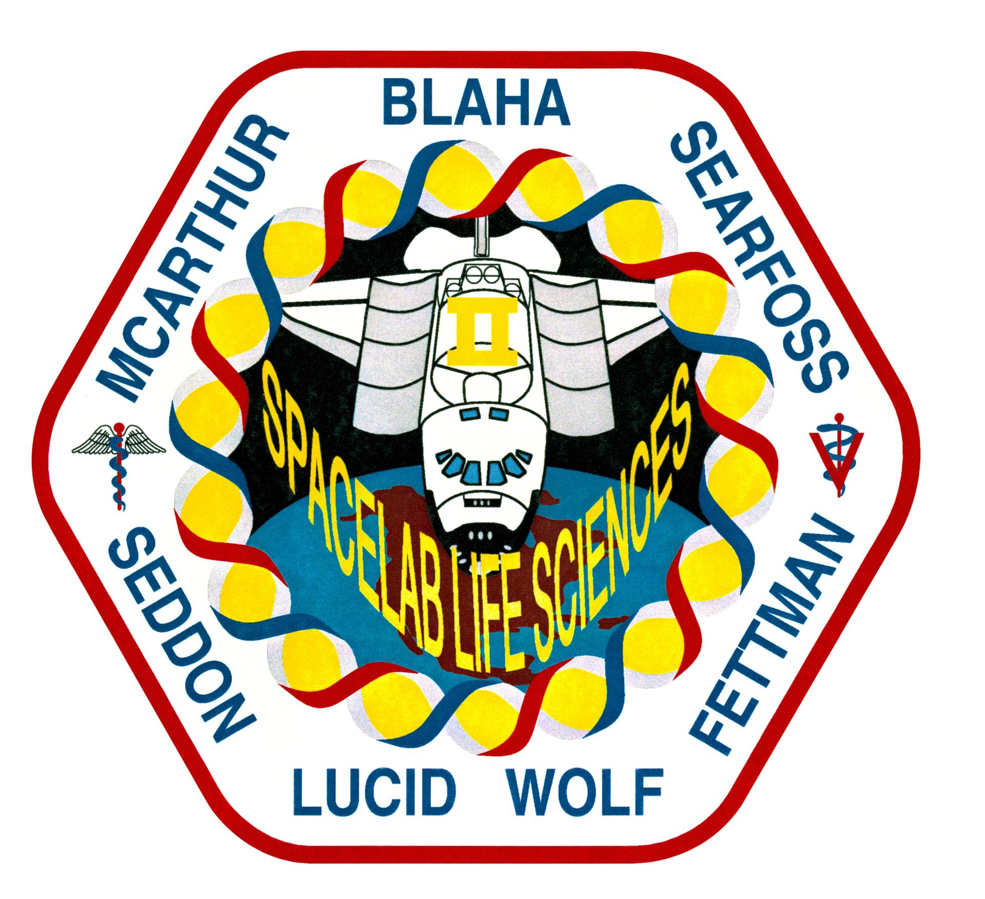 STS-58 patch