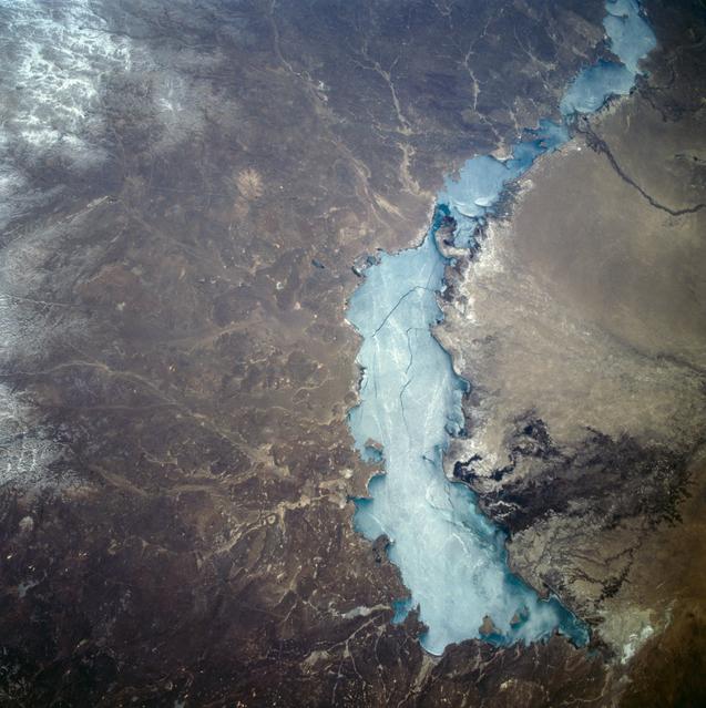 NASA image: Lake Balkhash, Kazakhstan seen from STS-59