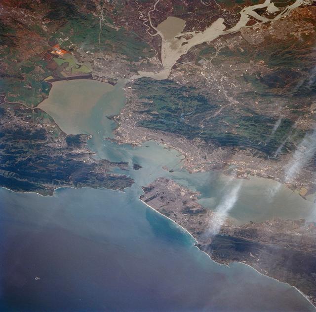 NASA image: San Francisco Bay, California as seen from STS-59